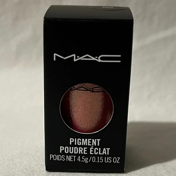 ✨NIB✨ MAC COSMETICS Loose Pigment in Rose.  A rosy shade with copper sparkles - Picture 7 of 8